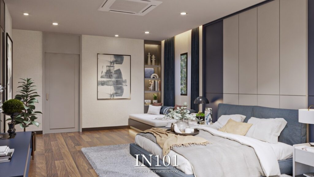 3D ภาพตกแต่งภายใน The City Bangng by IN101Design ห้องนอน