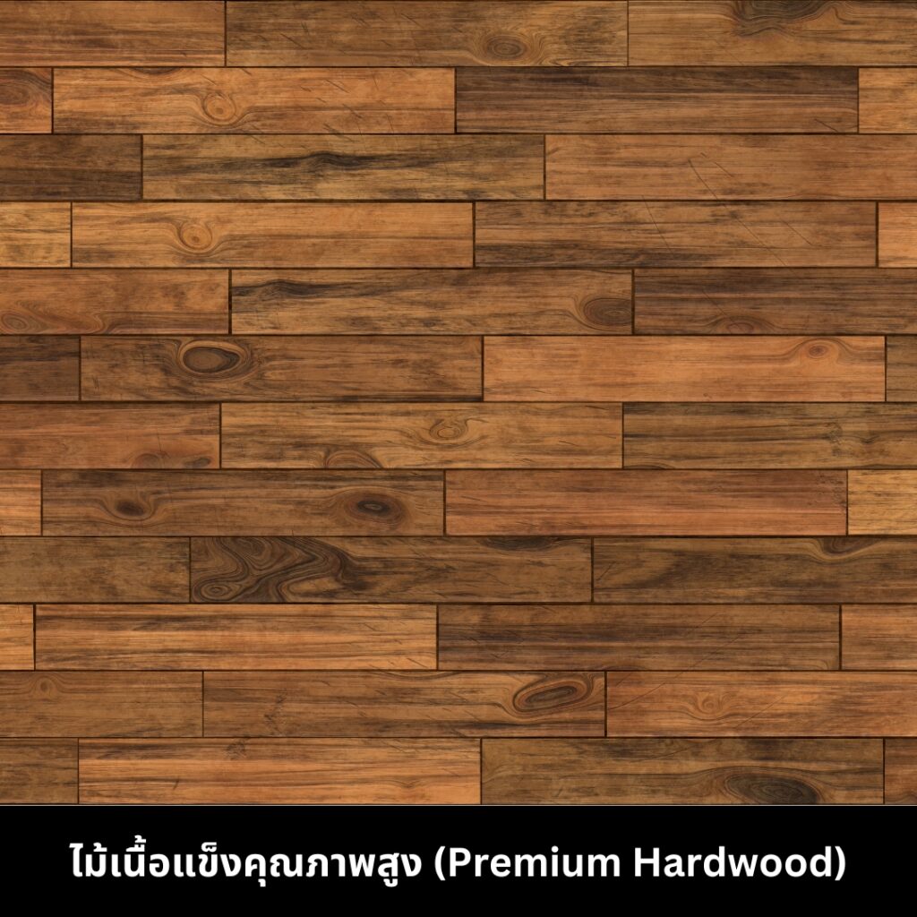 วัสดุยอดนิยมสำหรับตกแต่งบ้าน HardWood