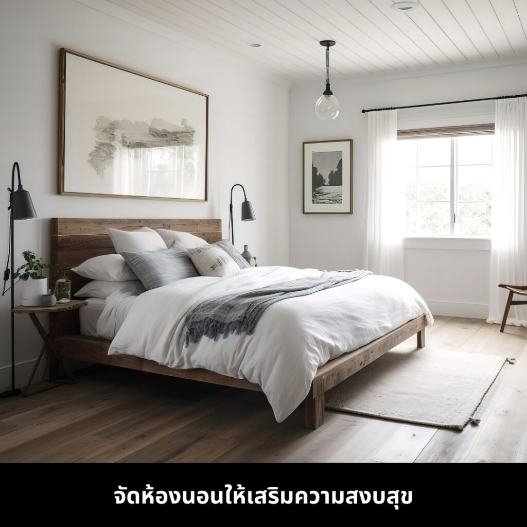 ฮวงจุ้ยบ้านหรูปี 2025 จัดห้องนอนเสริมความสงบสุข